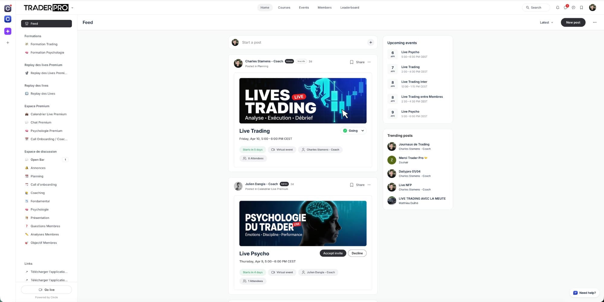 Plateforme de formation